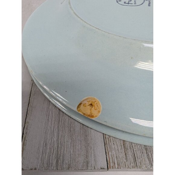Vintage Earthenware Franciscan Nut Tree Set Of 2 Salad Luncheon Plates 8 1/2" - Picture 7 of 8